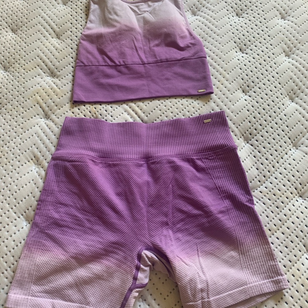 victoria secret pink workout set size medium